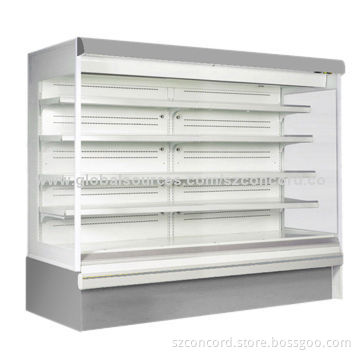 Display fridges, used in supermarket to store fresh food